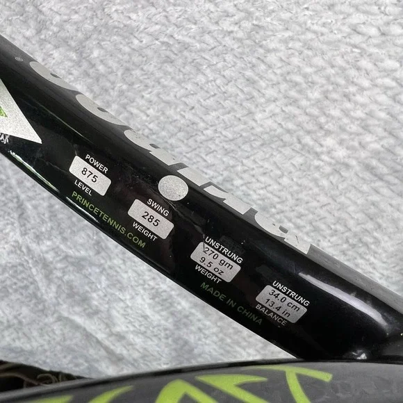 Pince Turbo Beast Tennis Racquet Oversize Titanium Head 4 3/8 Grip - Picture 10 of 15